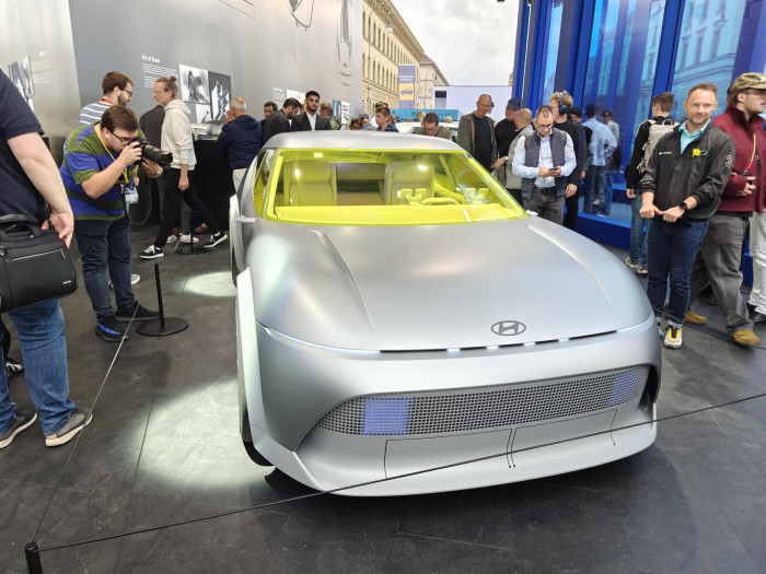 Der Hyundai Three auf der IAA Mobility 2025 (Bild: Friedhelm Greis/Golem)